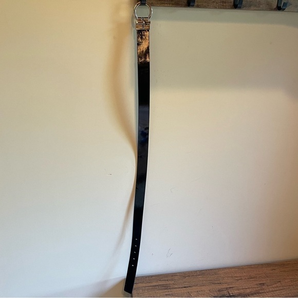 Calvin Klein Black or Red  Patent Leather Belt Reversible - Picture 6 of 10